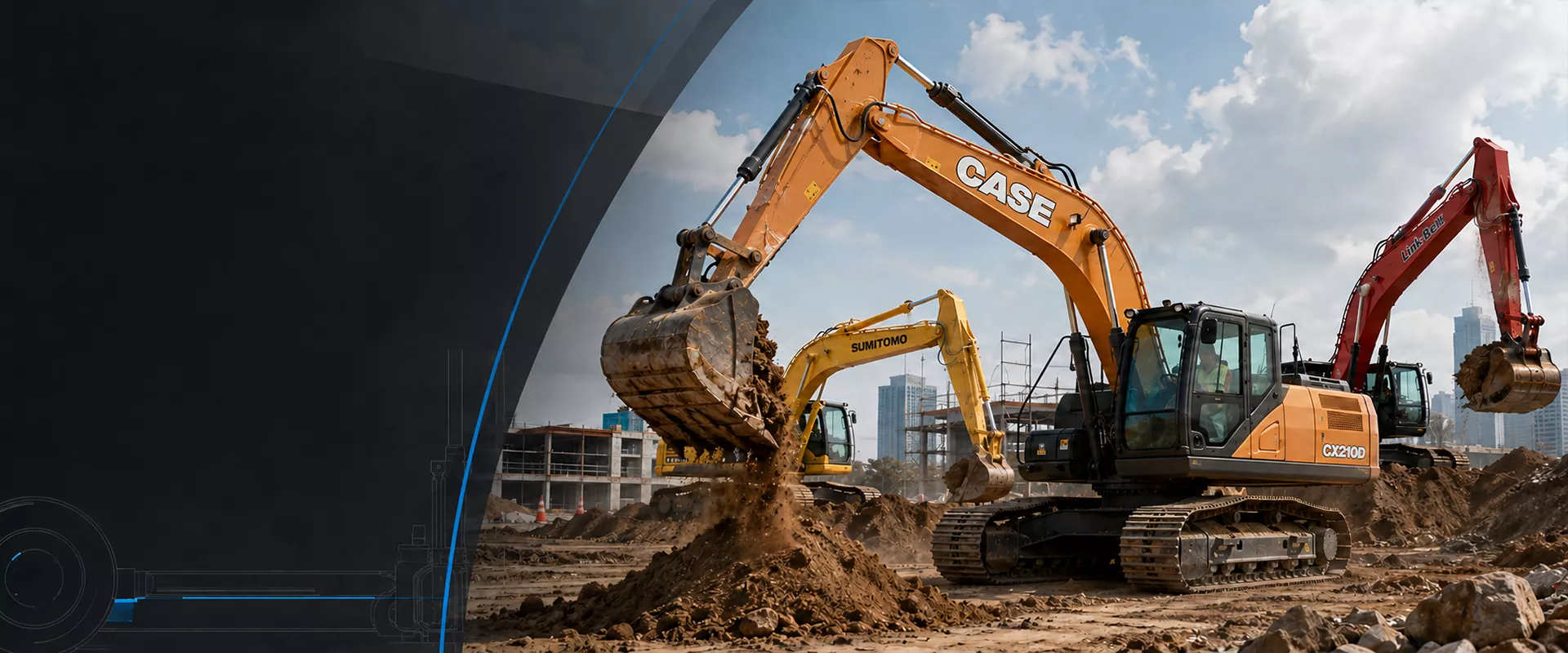 Fabricante de controlador de excavadora de caso de China Fabricante de controlador de excavadora de caso de China